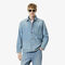 Heavy Cotton Denim Overshirt Jacket lacoste heavy cotton denim overshirt jacket