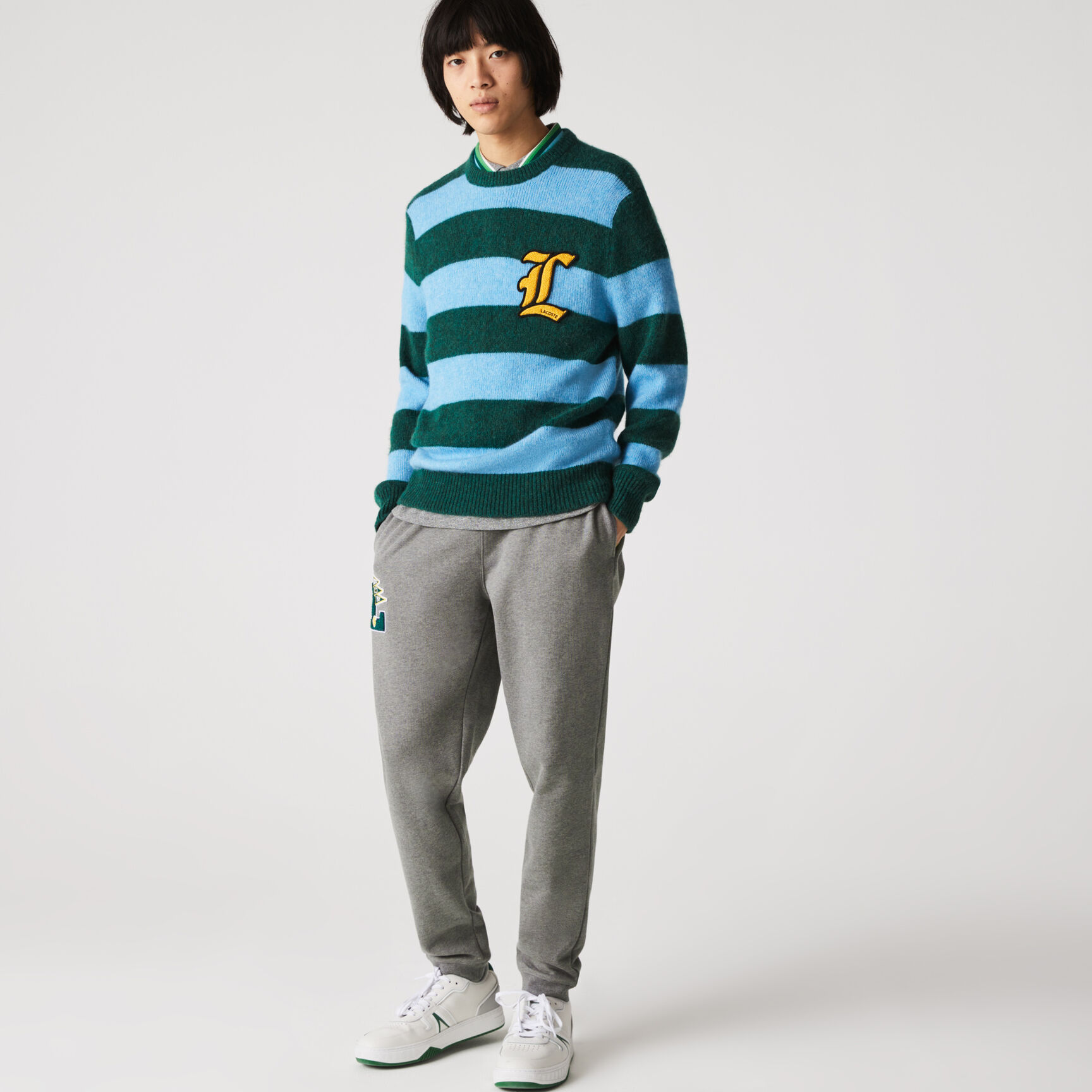 بنطلون رياضي صوف للرجال بشعار Pennants L بنطلون رياضي صوف للرجال بشعار Pennants L