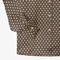 lacoste oversized printed satin shirt