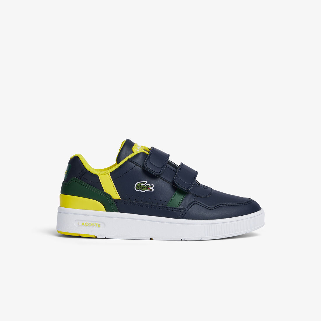 Children's Lacoste T-Clip Synthetic Color-Pop Sneakers