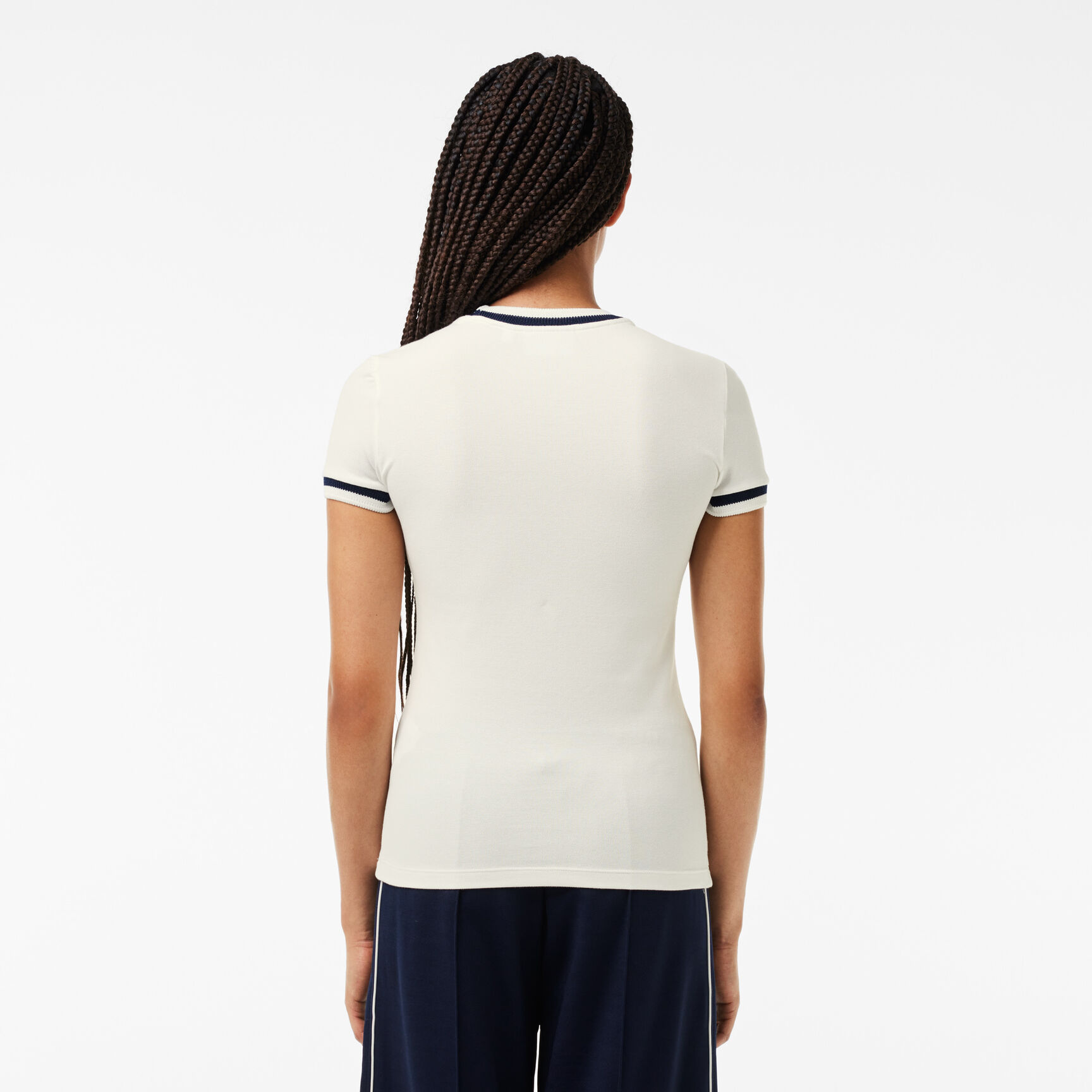 French Made Stretch Pique T-shirt