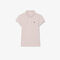 lacoste scalloped collar pique polo shirt
