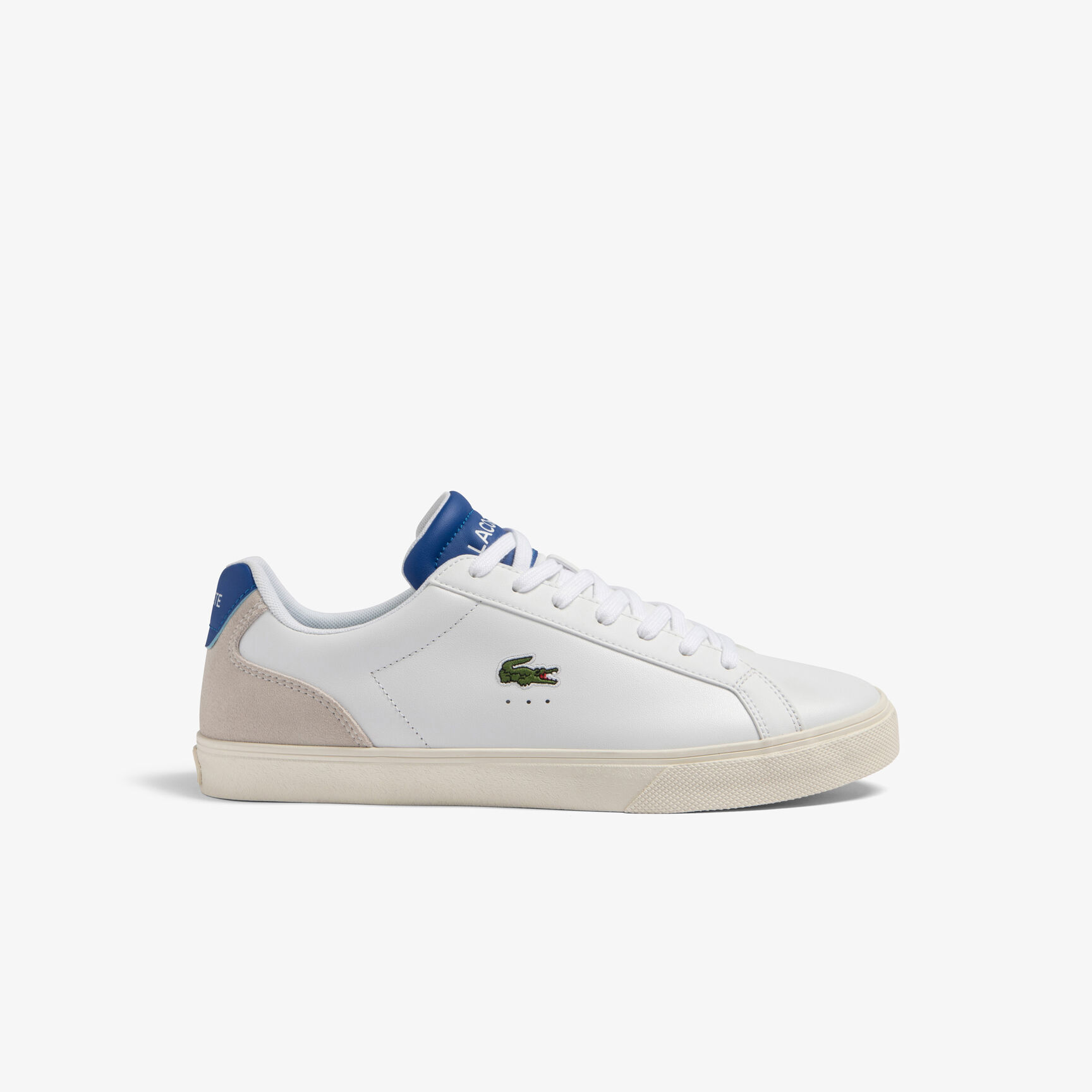 Men's Lacoste Lerond Pro Leather Heel Pop Trainers Men's Lacoste Lerond Pro Leather Heel Pop Trainers