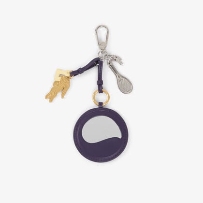 lacoste tennis racket mirror l charms key ring