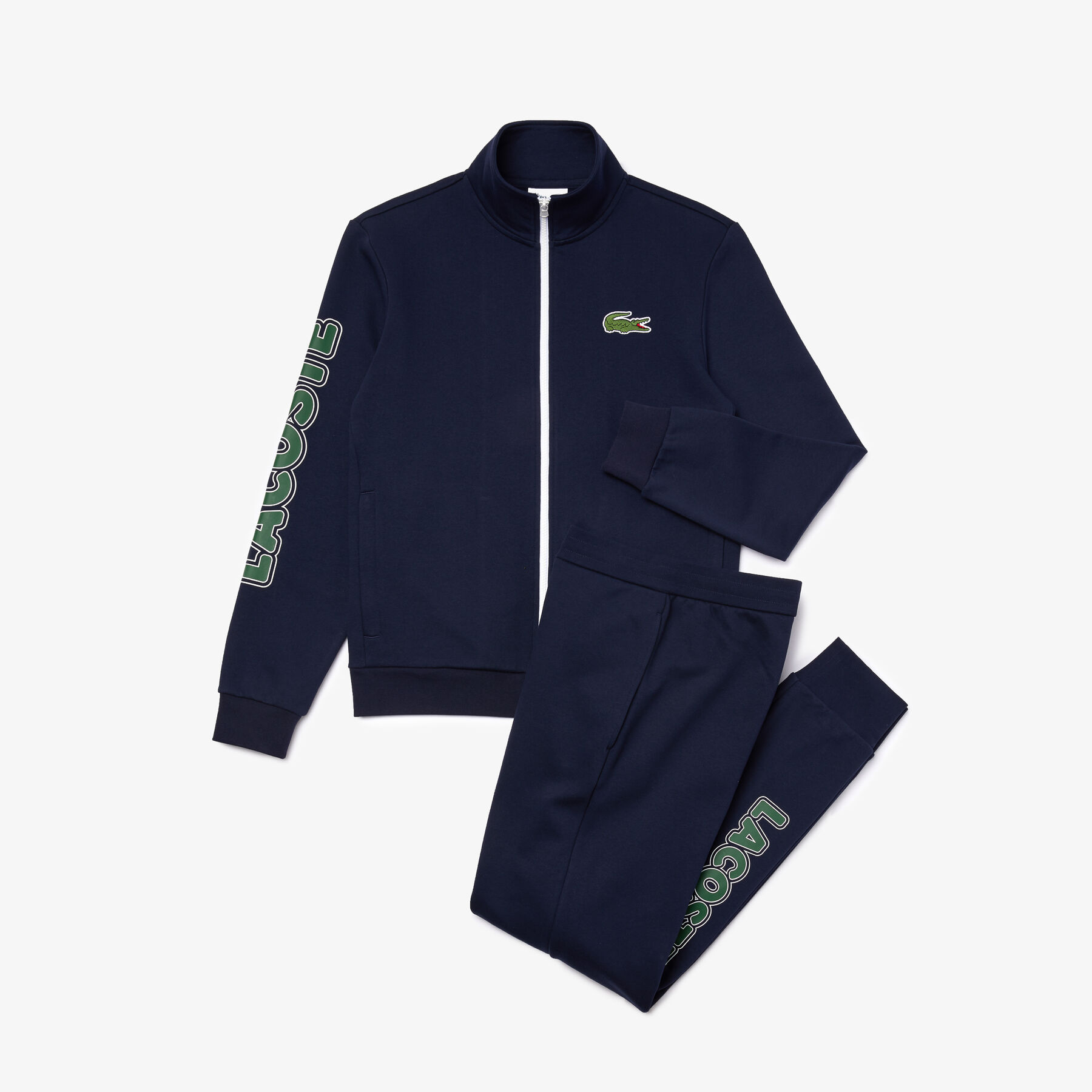 لاكوست بذلة رياضية صوف من مجموعة lacoste sport مع توقيع العلامة التجارية للرجال