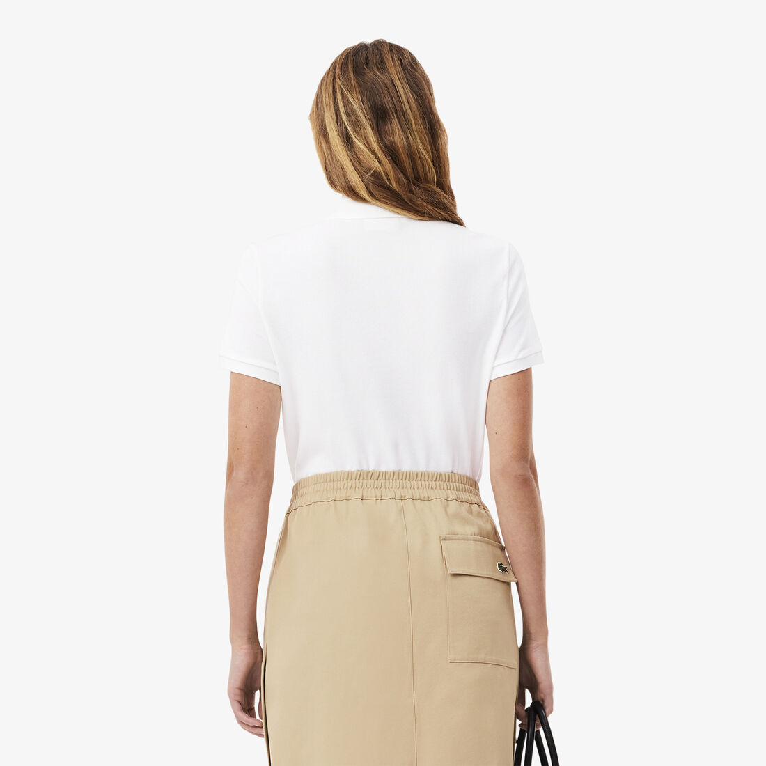 تيشيرت بولو لاكوست بيتي بيكيه قطن ناعم بقصة كلاسيكية للنساء تيشيرت بولو لاكوست بيتي بيكيه قطن ناعم بقصة كلاسيكية للنساء