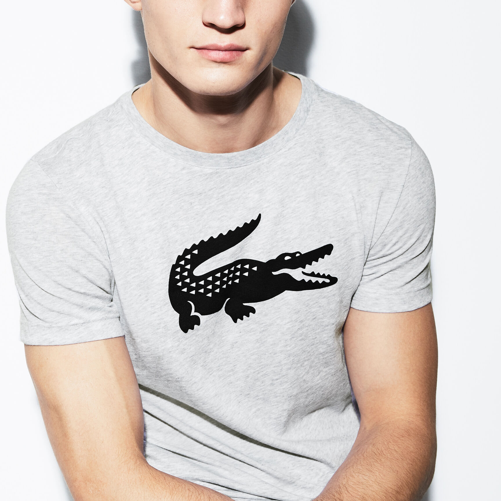 Men's Lacoste SPORT Oversized Crocodile Technical Jersey Tennis T-Shirt