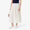 Long Pleated Elasticated Waist Skirt