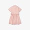 lacoste girl s polo style trompe l oeil dress