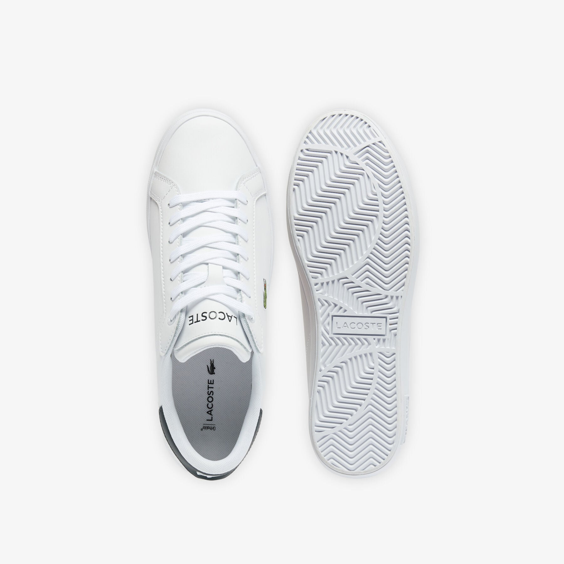 Men's Powercourt Leather Sneakers lacoste men s powercourt leather sneakers