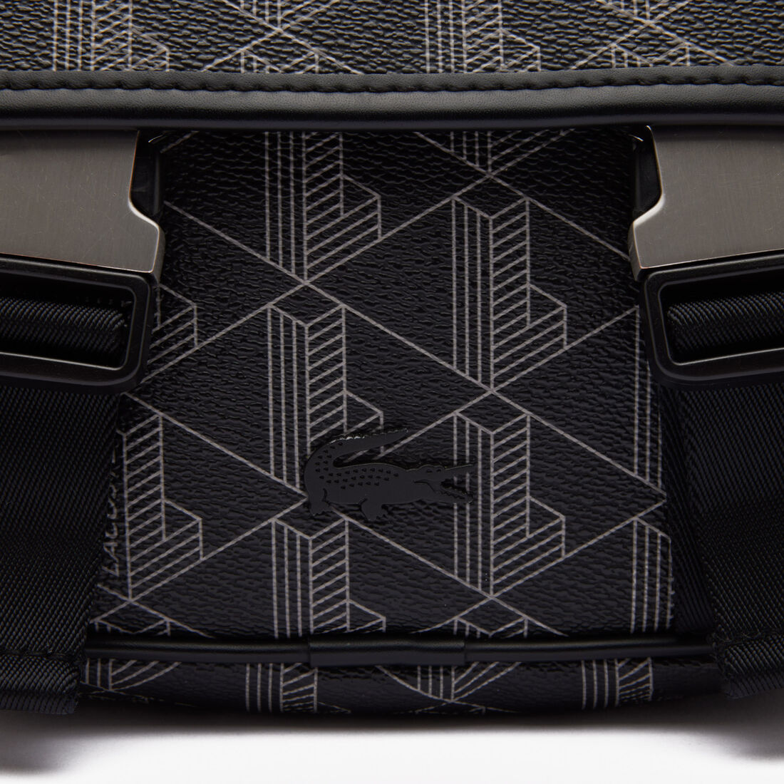 Men's The Blend Clipped Monogram Canvas Messenger Bag Men's The Blend Clipped Monogram Canvas Messenger Bag