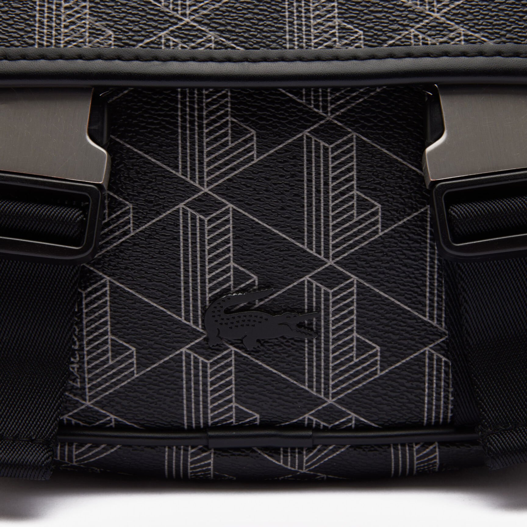 Men's The Blend Clipped Monogram Canvas Messenger Bag Men's The Blend Clipped Monogram Canvas Messenger Bag