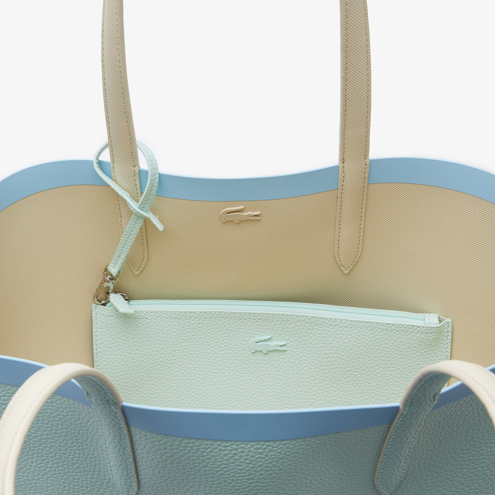 Women's Anna Removable Zip Pouch Canvas Large Shopper Bag Women's Anna Removable Zip Pouch Canvas Large Shopper Bag