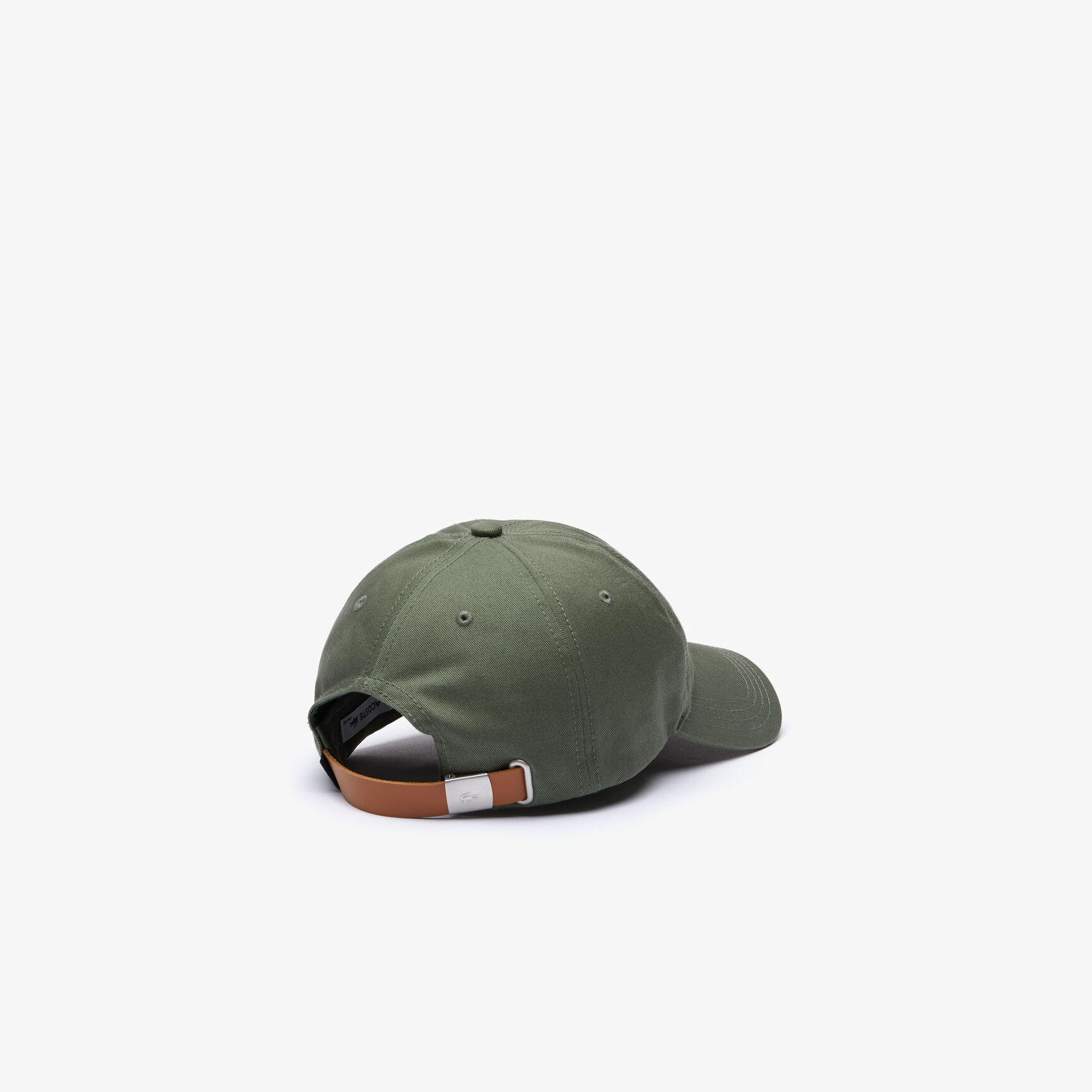 Unisex Contrast Strap And Oversized Crocodile Cotton Cap