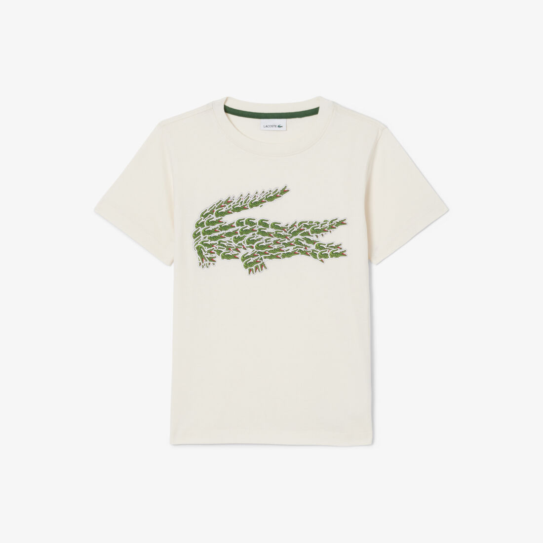 Crocodile Print Cotton T-shirt Crocodile Print Cotton T-shirt