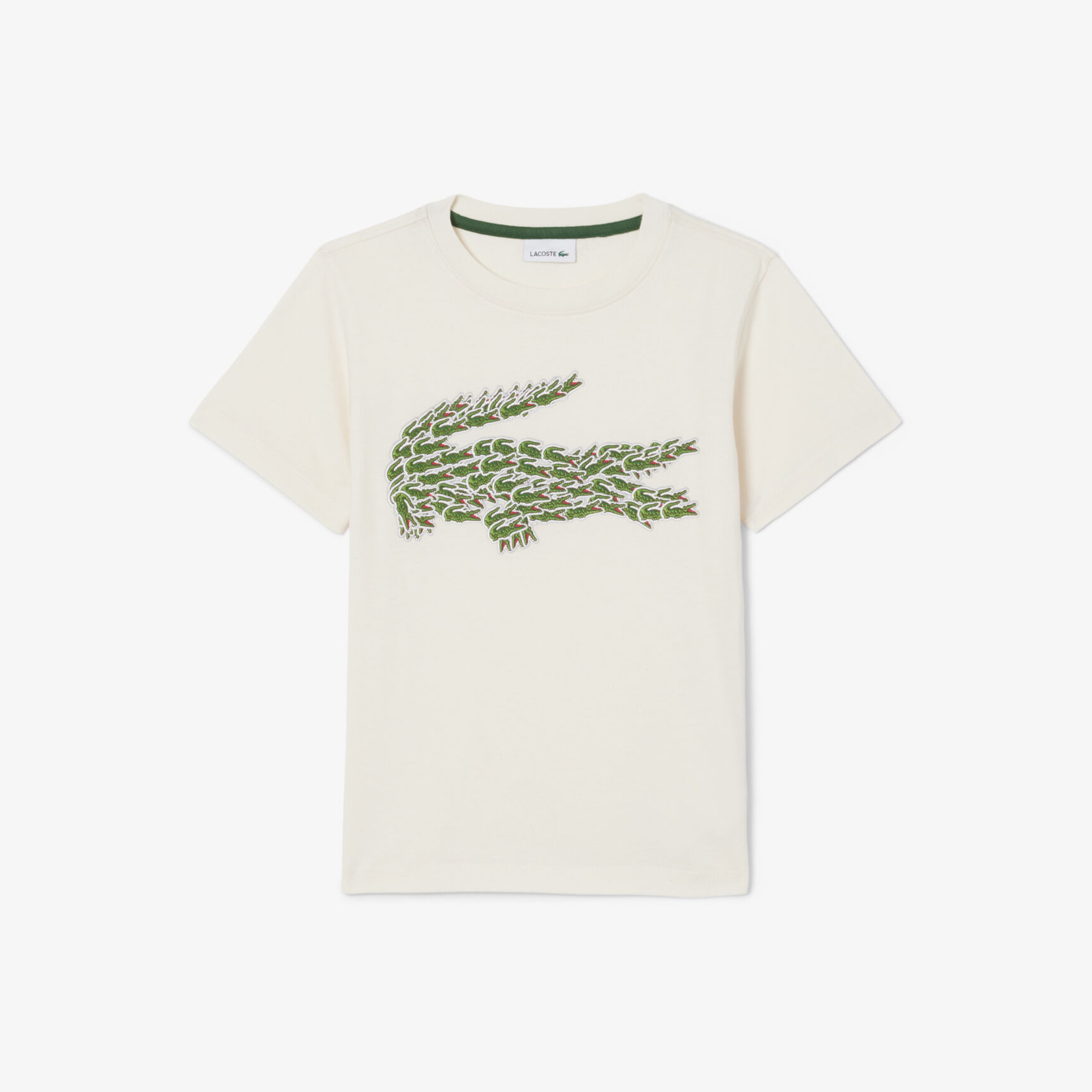 Crocodile Print Cotton T-shirt Crocodile Print Cotton T-shirt