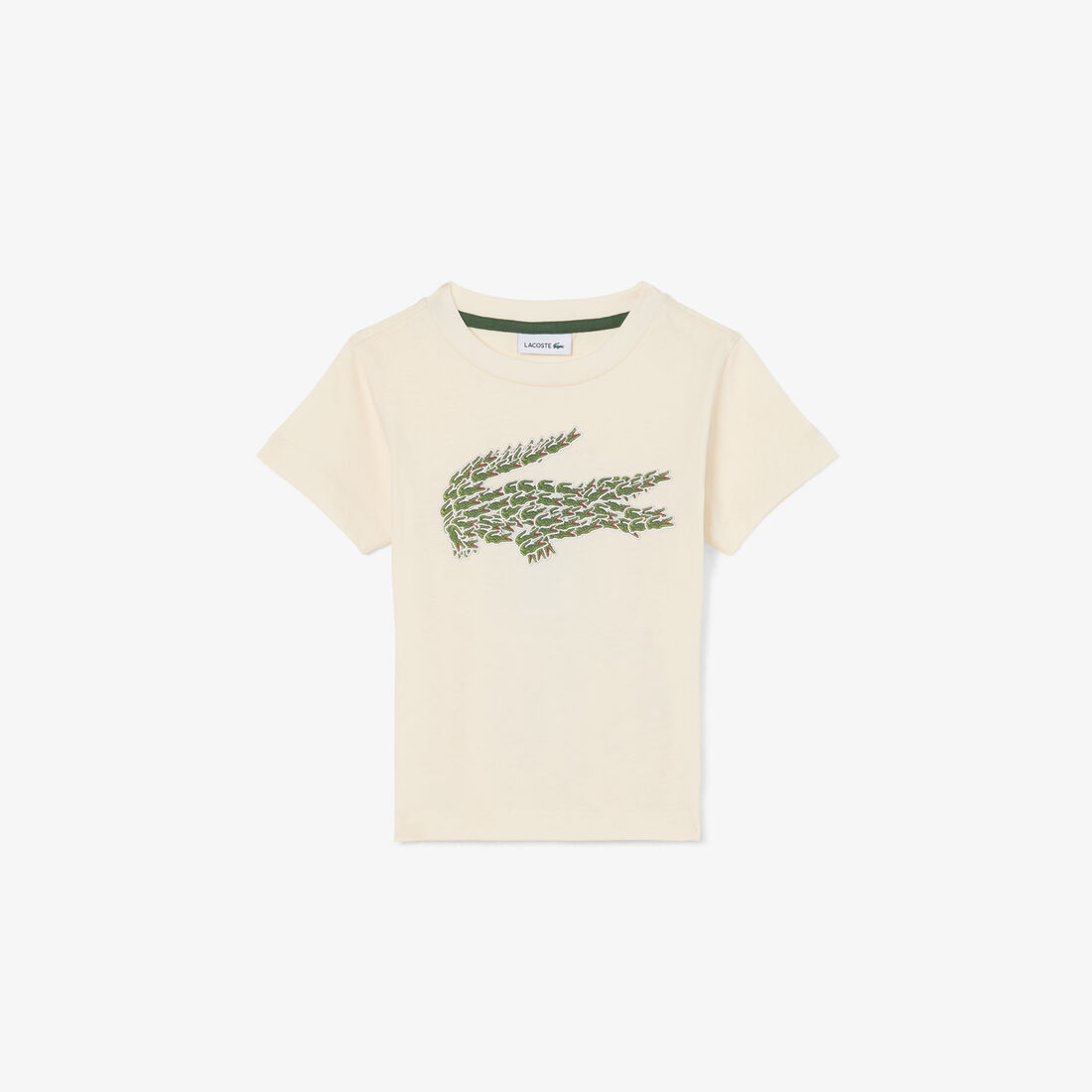 Crocodile Print Cotton T-shirt Crocodile Print Cotton T-shirt