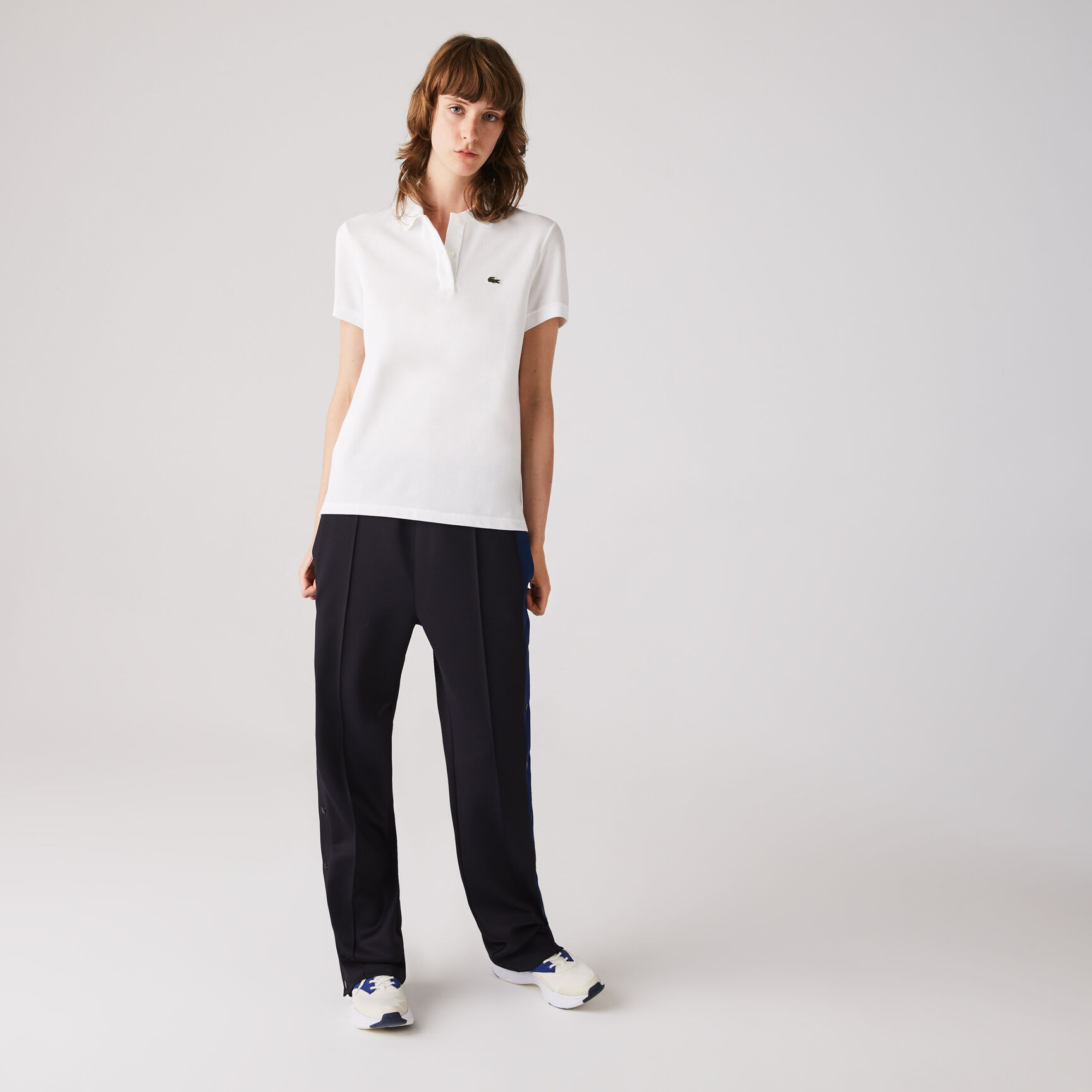 Women's Lacoste Regular Fit Soft Cotton Petit Pique Polo Shirt