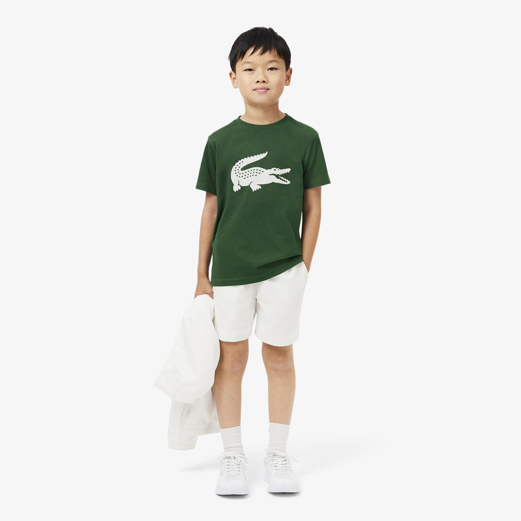 Oversized Technical Cotton Tennis T-shirt