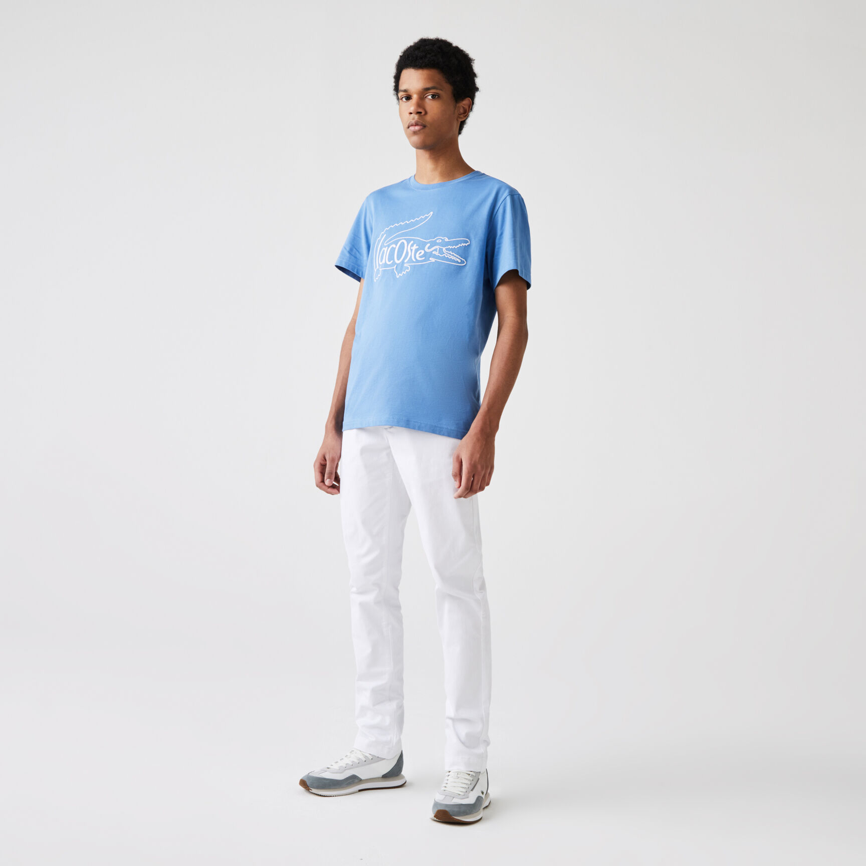 بنطال التشينو من الجبردين المرن بقصة ضيقة للرجال