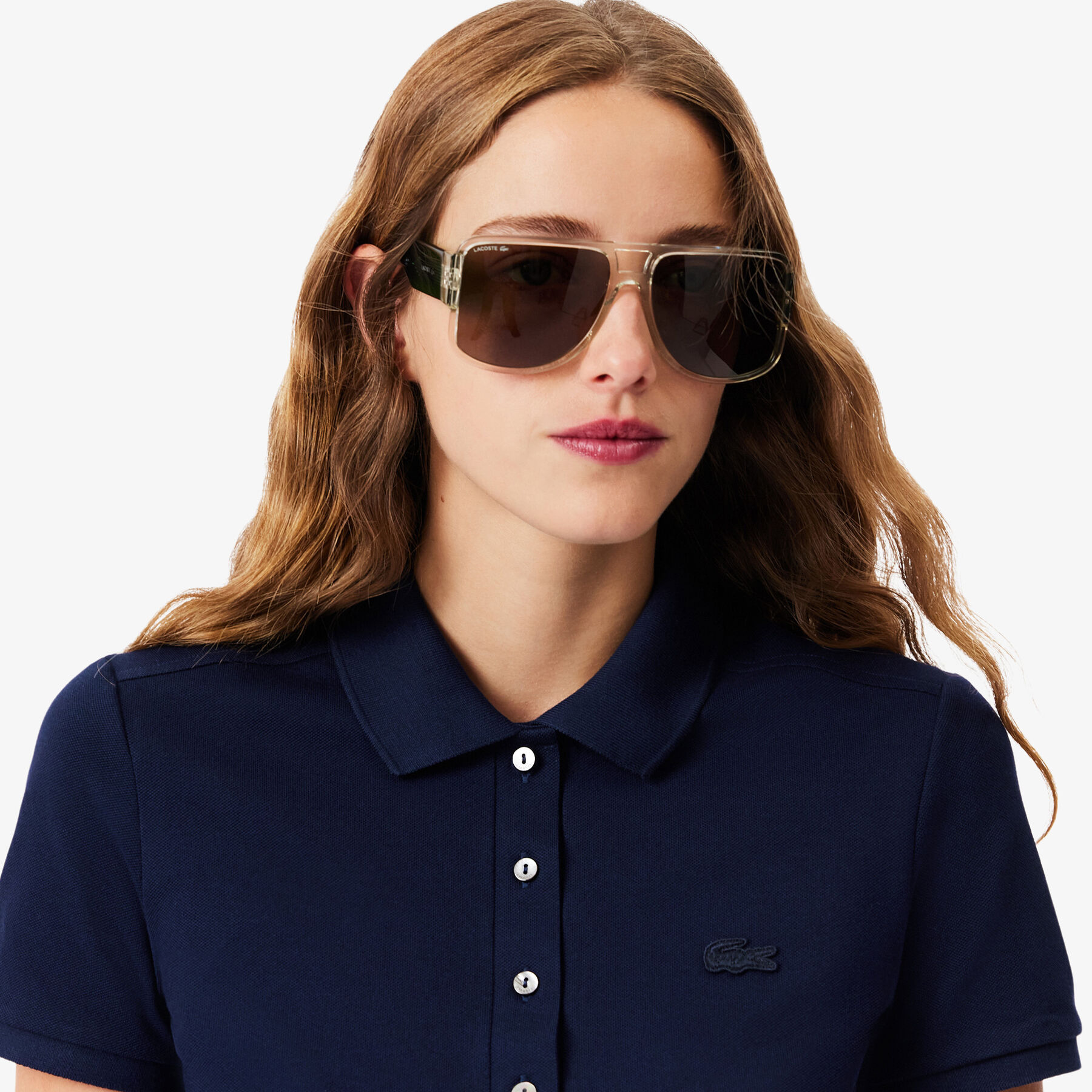 L.12.D Slim Fit Stretch Petit Pique Polo Shirt lacoste l 12 d slim fit stretch petit pique polo shirt