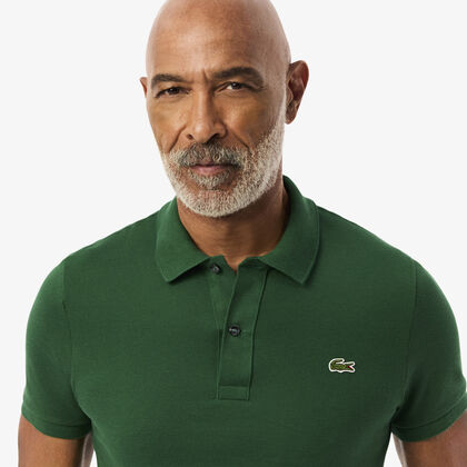 قميص بولو بيكيه بقصة ضيقة L.12.12