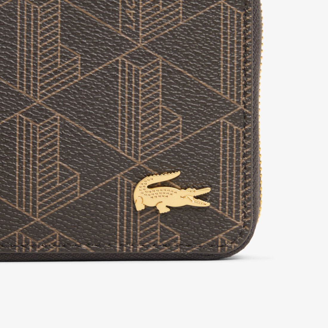 lacoste the blend zipped billfold