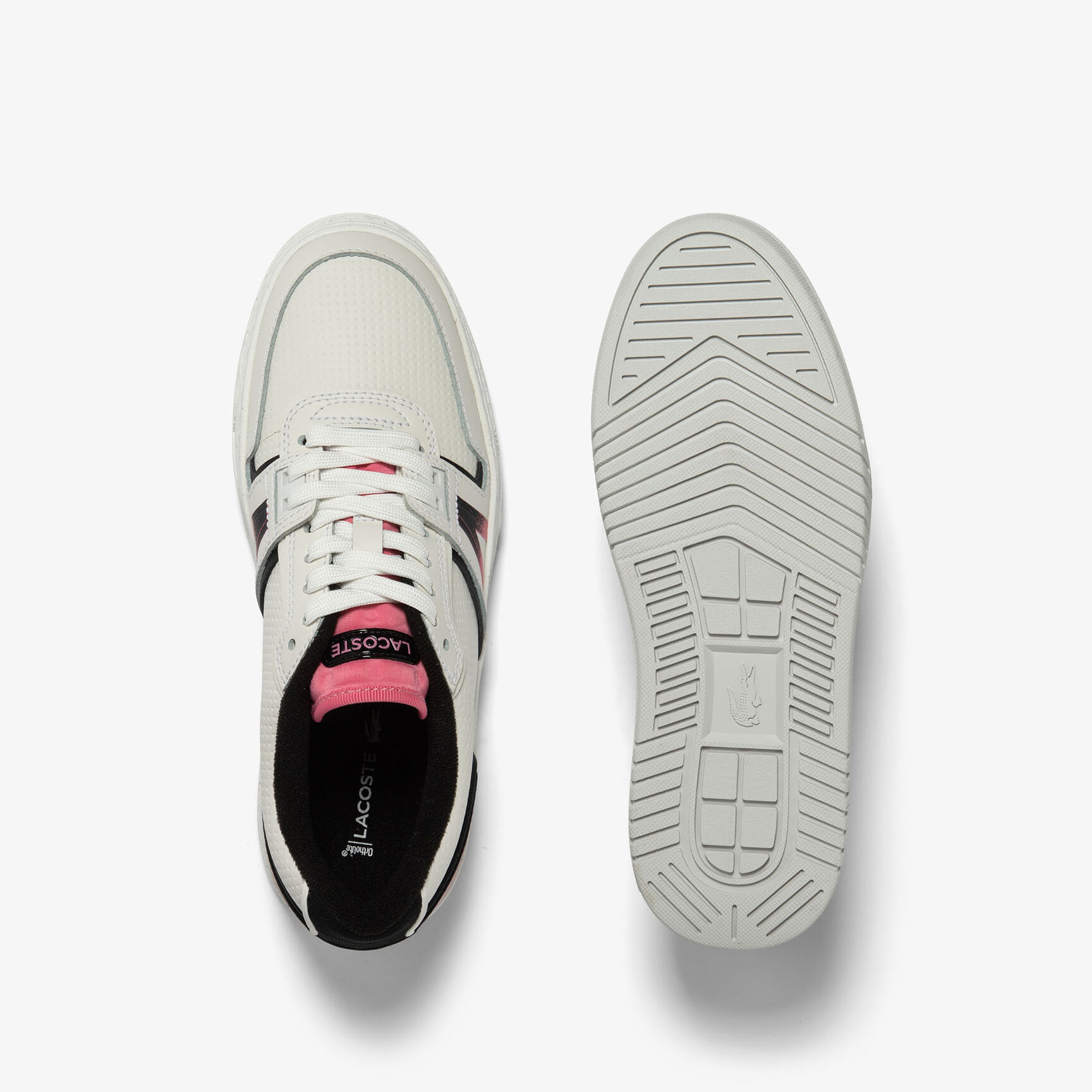 Women's Lacoste L001 Leather Heel Pop Trainers