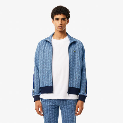 Paris Zip-up Jacquard Track Jacket