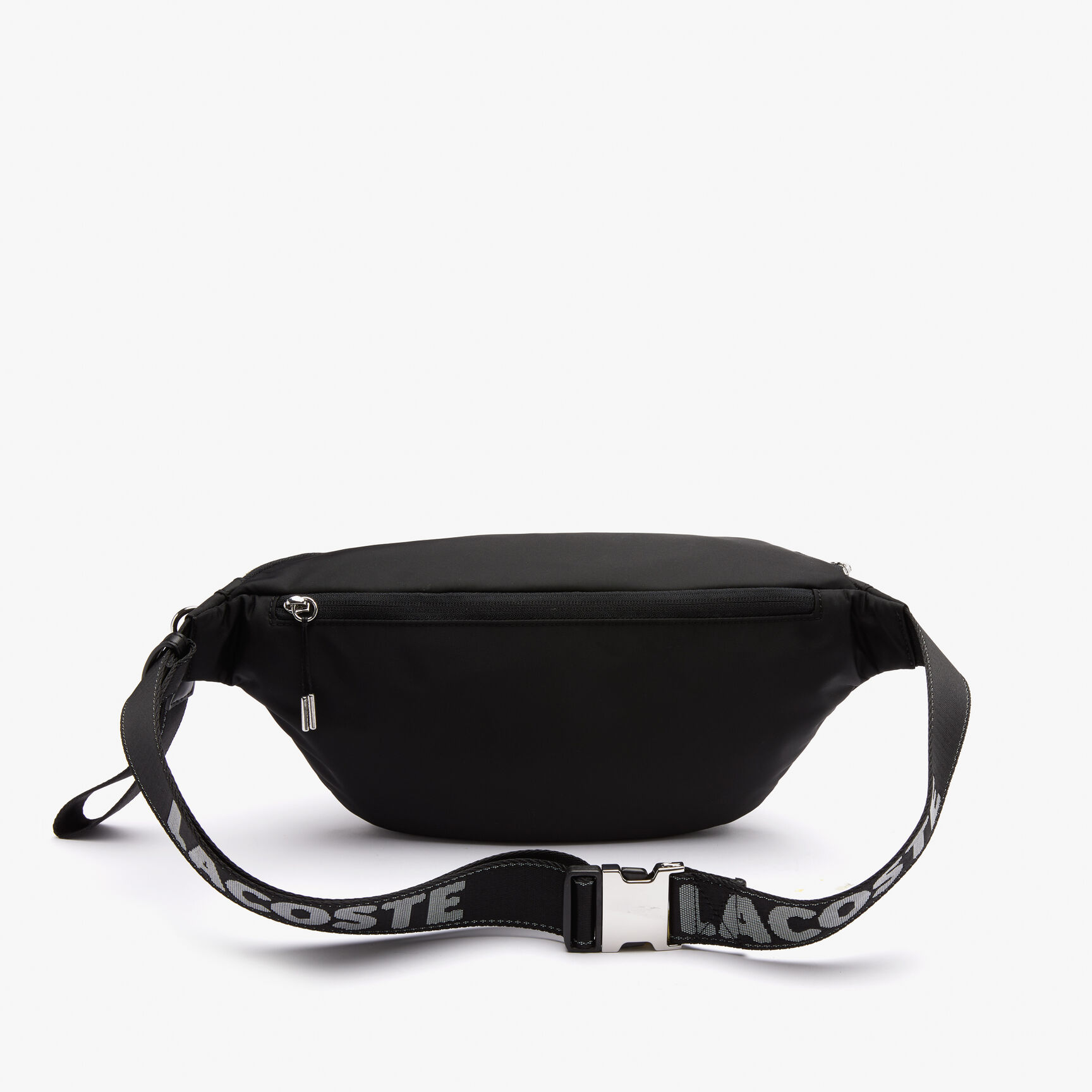 حقيبة خصر نايلون كبيرة بشعار Lacoste للجنسين حقيبة خصر نايلون كبيرة بشعار Lacoste للجنسين