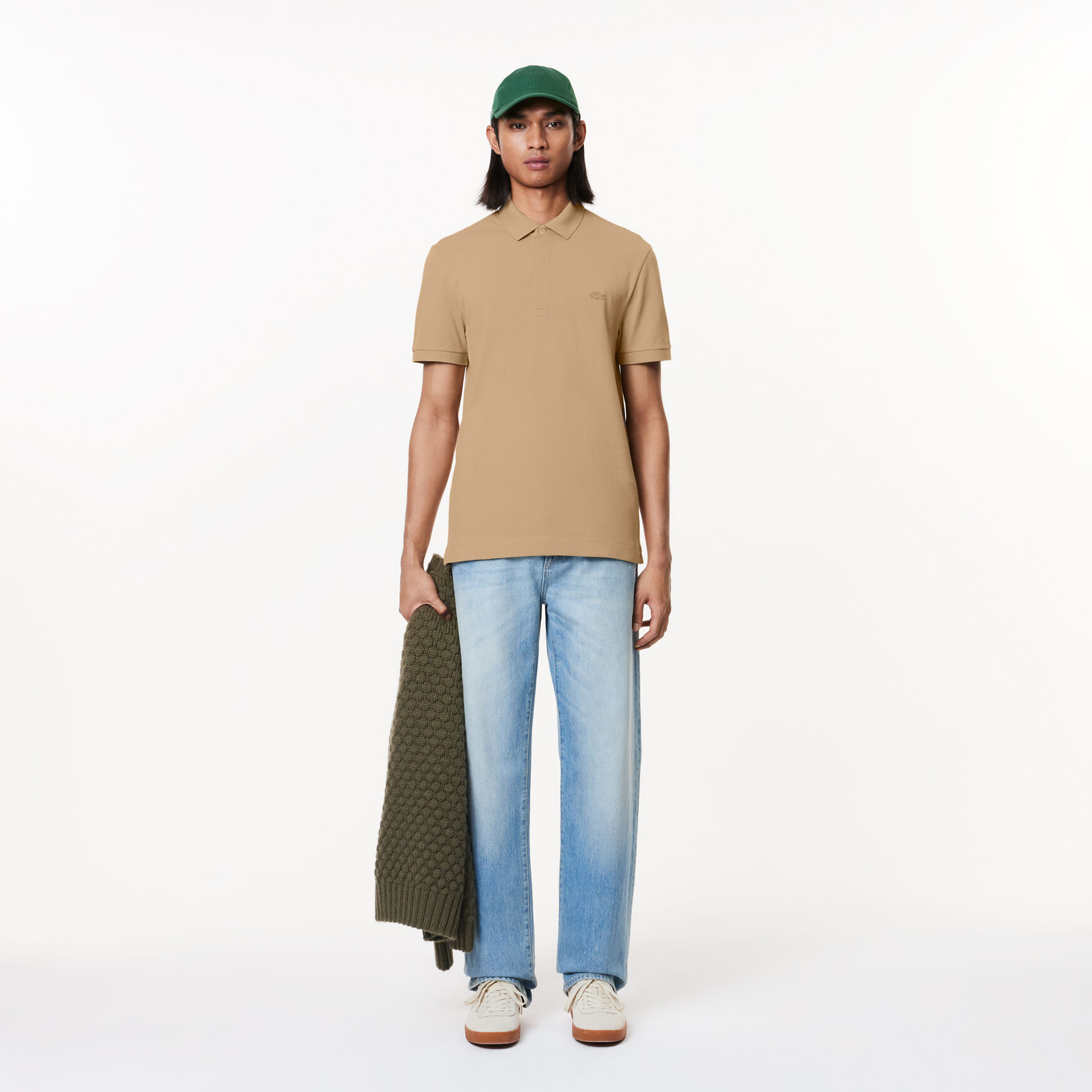 Regular Fit Paris Stretch Pique Polo Shirt