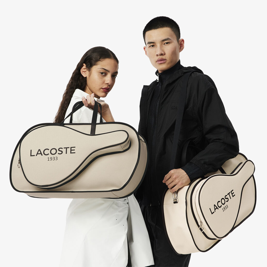 Large Heritage Canvas Racket Bag Large Heritage Canvas Racket Bag