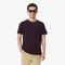 lacoste stretch pique stripe collar t shirt