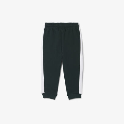 lacoste colour block sweatpants