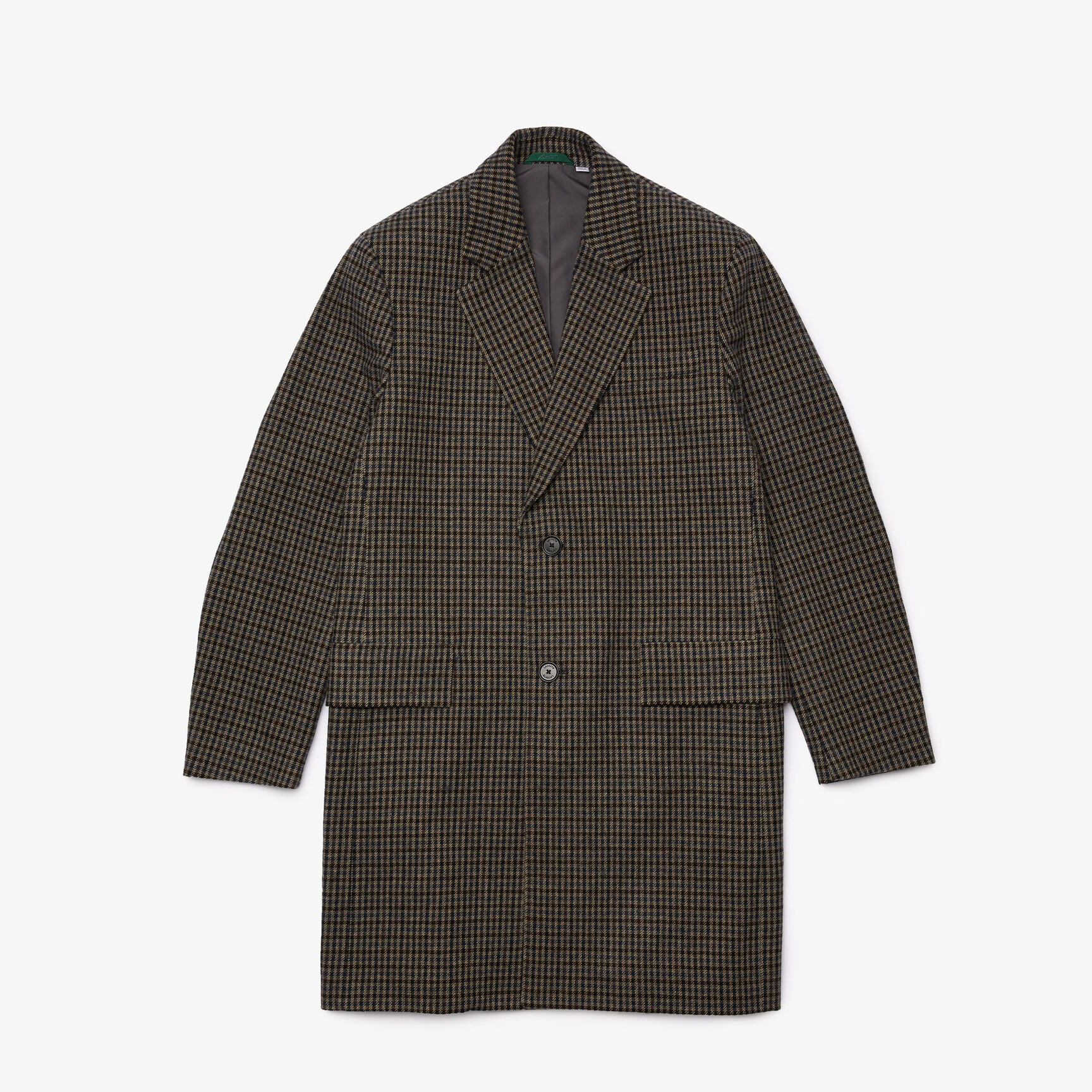 Men's Checked Responsible Wool Chesterfield Jacket Men's Checked Responsible Wool Chesterfield Jacket
