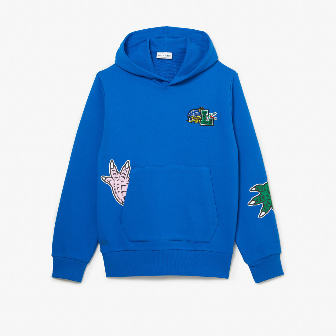 Men's Lacoste Holiday Comic Effect Print Hooded Sweatshirt Men's Lacoste Holiday Comic Effect Print Hooded Sweatshirt