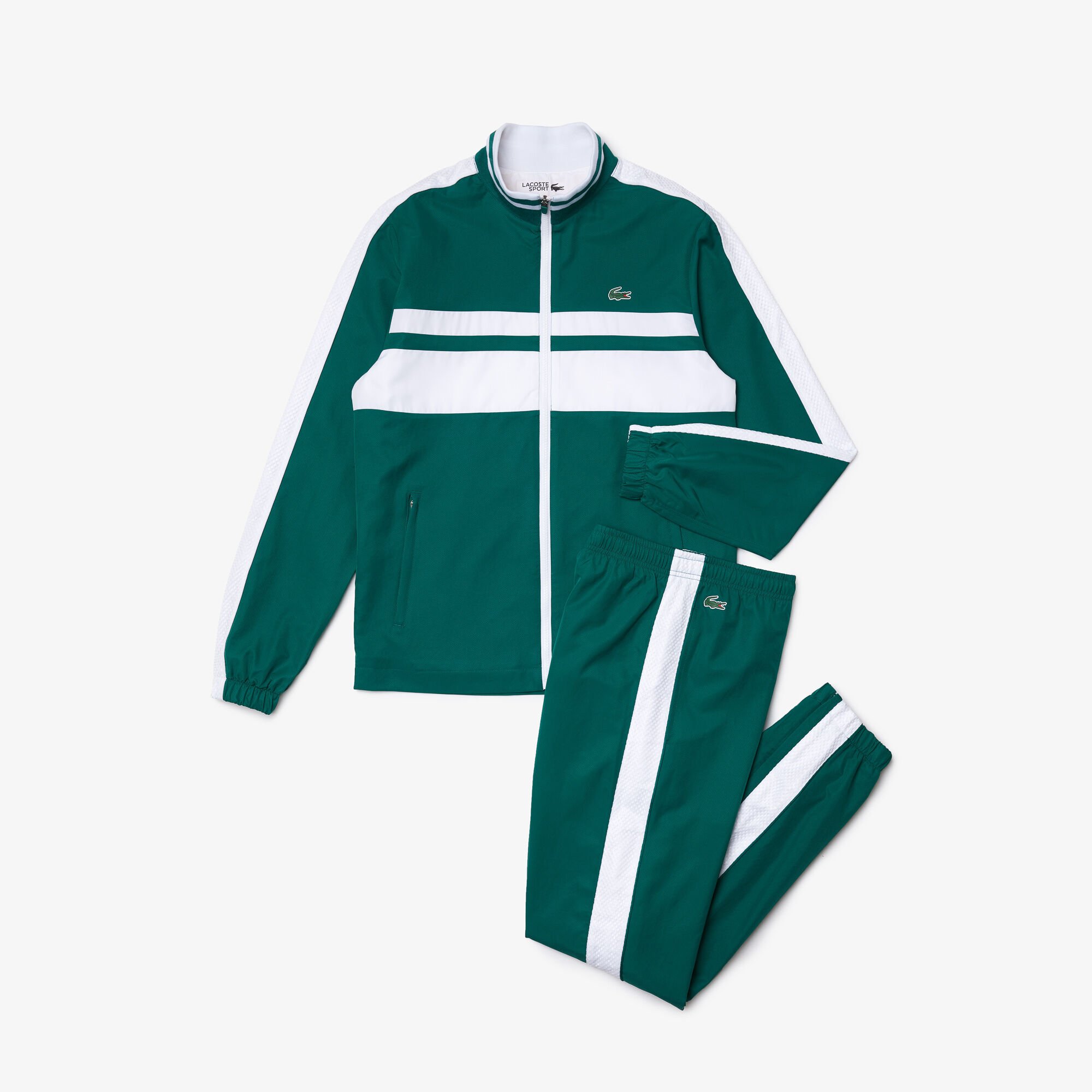 Buy Men s Lacoste SPORT High Neck Tennis Tracksuit Lacoste QA