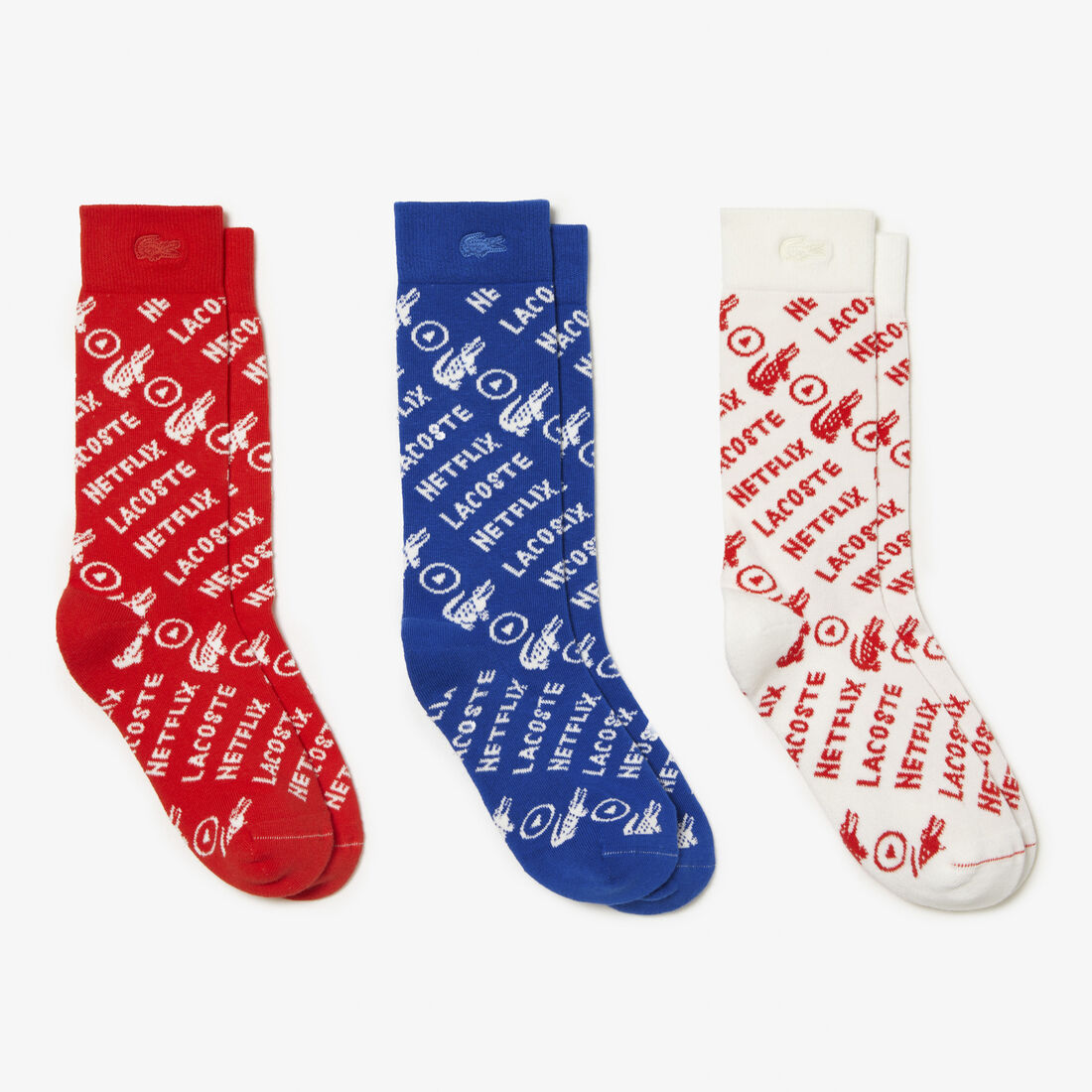 Unisex 3-pack Lacoste x Netflix Socks