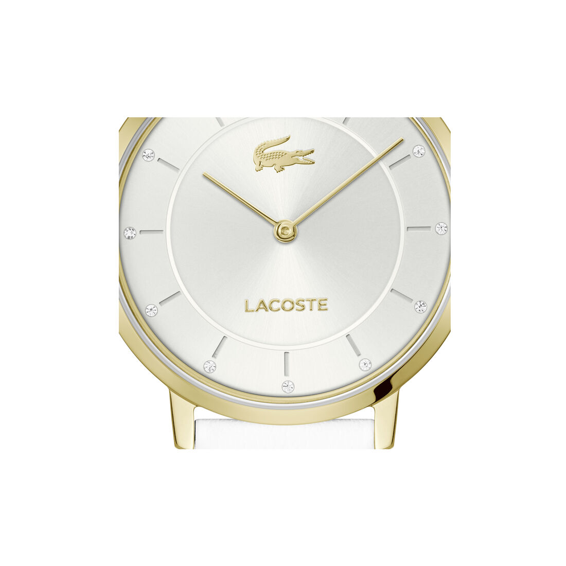 Lacoste Crocorigin Women's White Dial Watch Lacoste Crocorigin Women's White Dial Watch