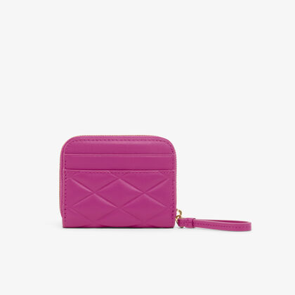 lacoste small crocodelle leather coin purse