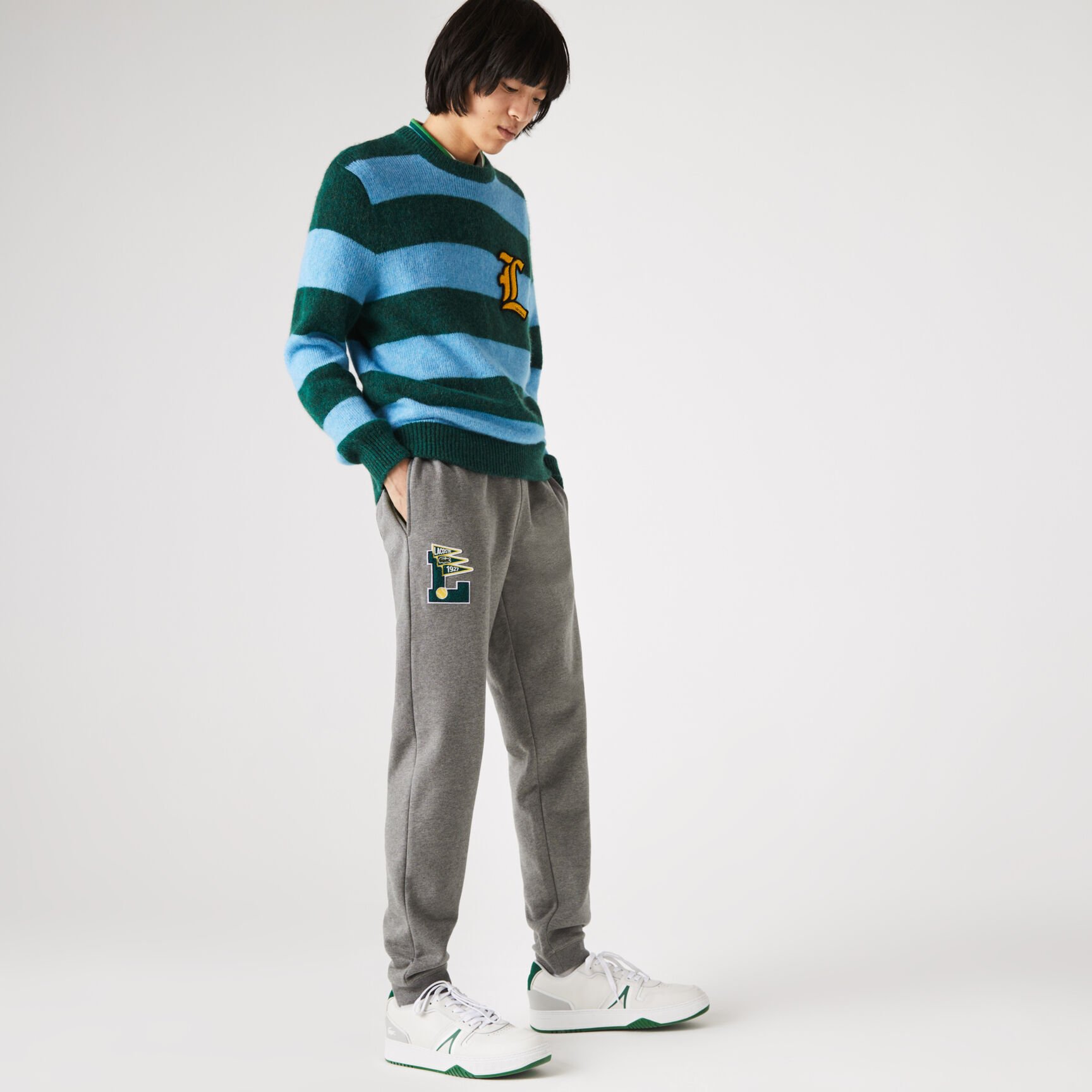 بنطلون رياضي صوف للرجال بشعار Pennants L بنطلون رياضي صوف للرجال بشعار Pennants L