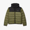 lacoste water repellent quilted puffed jacket