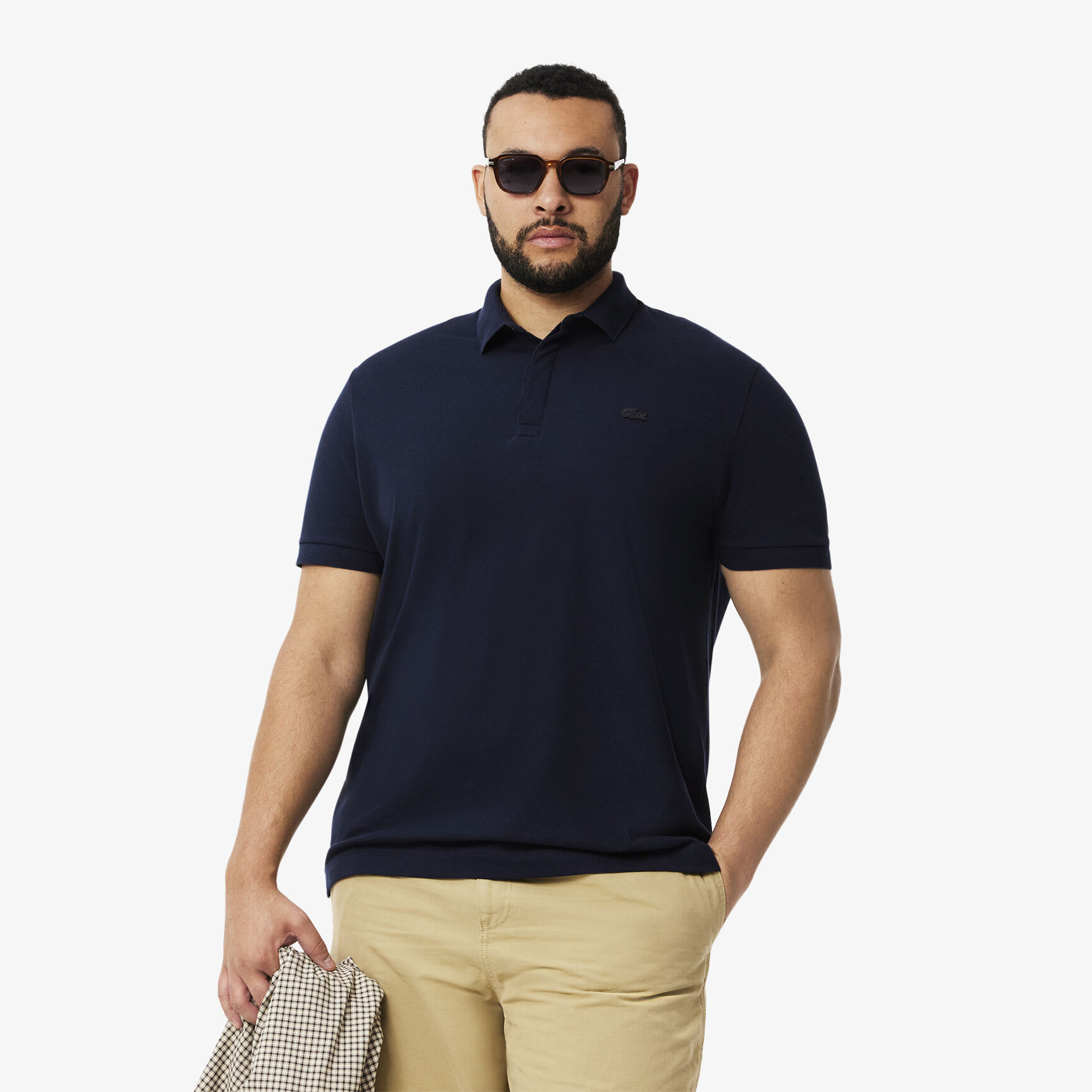 Regular Fit Paris Stretch Pique Polo Shirt Regular Fit Paris Stretch Pique Polo Shirt