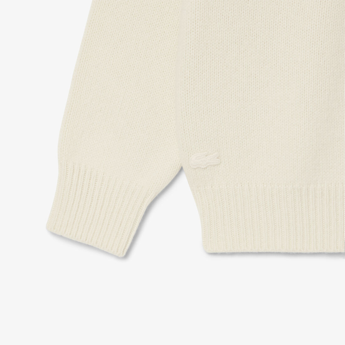 سترة صوفية إنتارسيا ممشطة بشعار الماركة سترة صوفية إنتارسيا ممشطة بشعار الماركة