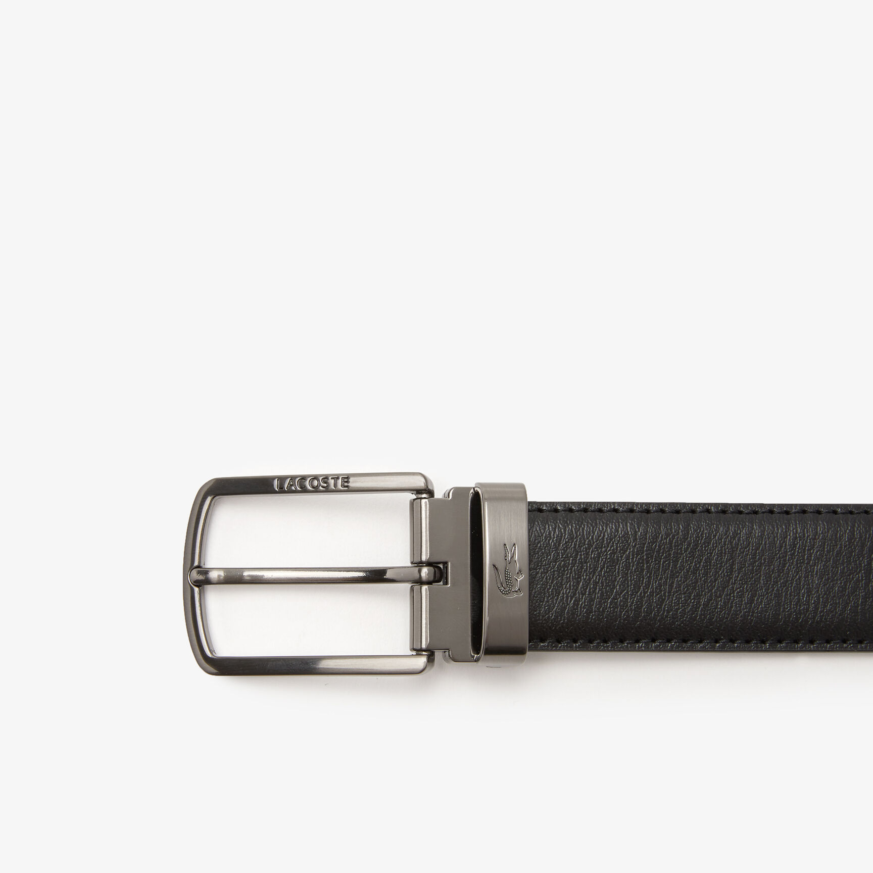 Men's Lacoste Two Pin Buckle Belt Gift Set Men's Lacoste Two Pin Buckle Belt Gift Set