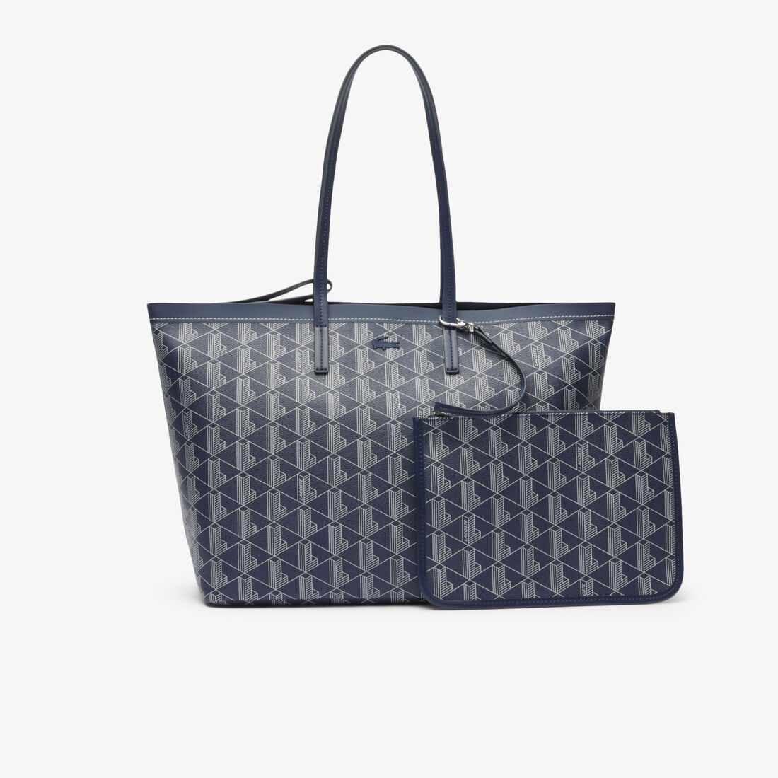 Zely Grained Tote with Pouch