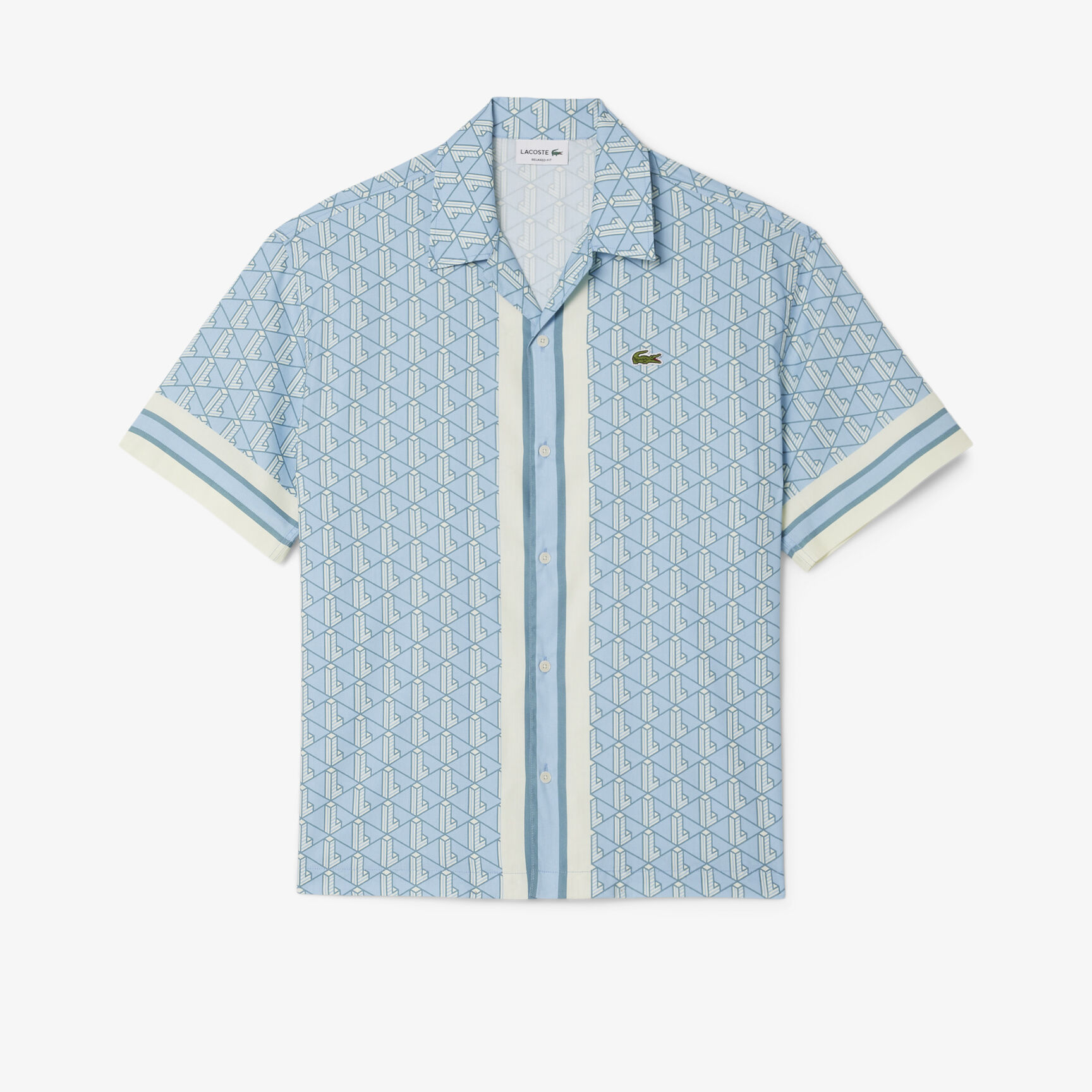 Straight Cut Monogram Shirt