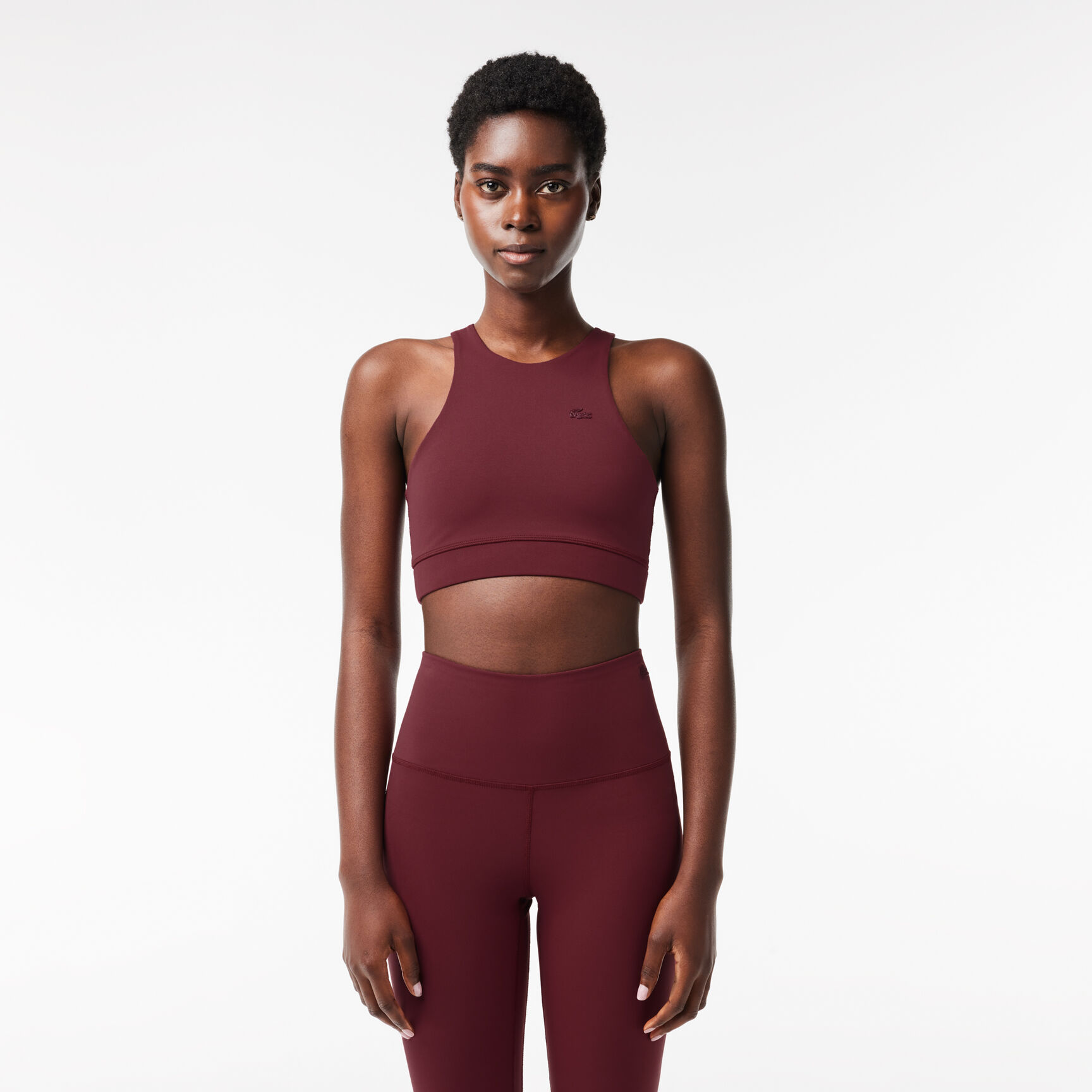 حمالة صدر مطاطية دون خياطة من مجموعة لاكوست سبورت