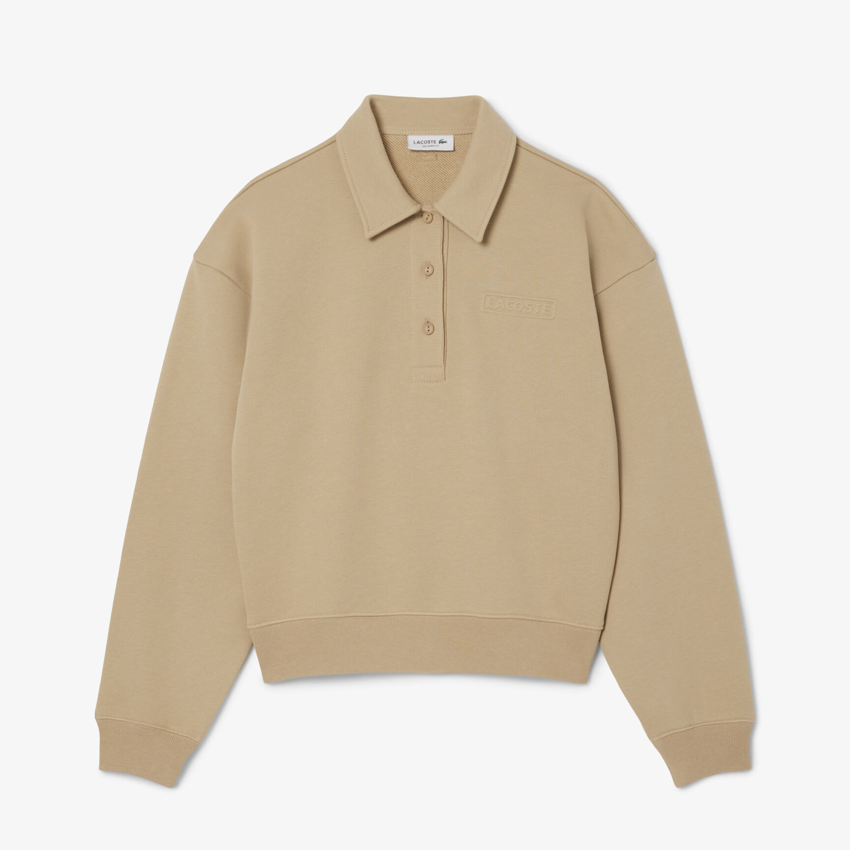 Polo Collar Sweatshirt Polo Collar Sweatshirt