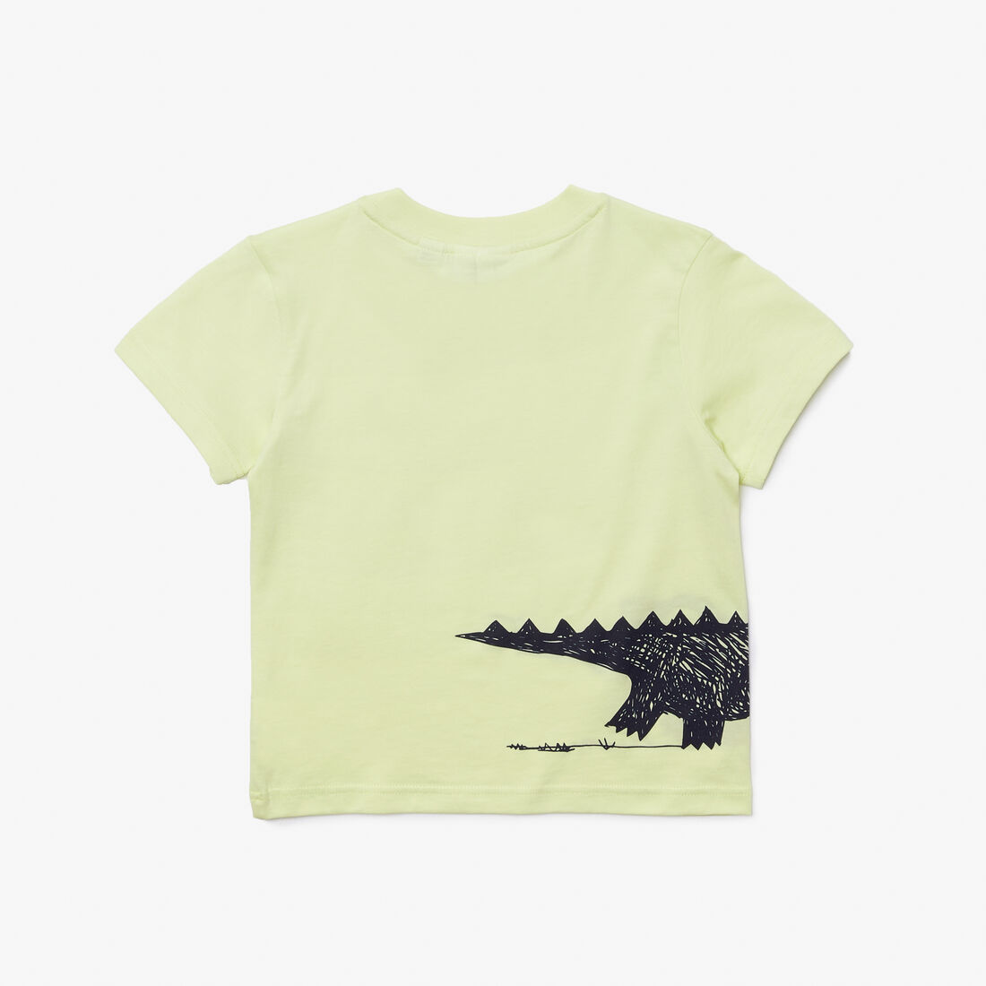 Kids' Lacoste Crocodile Print Cotton Jersey T-shirt Kids' Lacoste Crocodile Print Cotton Jersey T-shirt